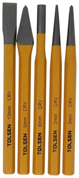 Набор пуансонов TOLSEN 5 шт.,25091 - фото 127763