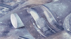 Обои АСПЕКТ РУ WallDecor Метрополис декор 75216-56 1,06*10,05м (1упак-6рул) - фото 128133