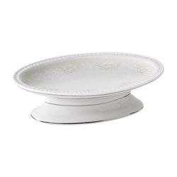 Мыльница WESS Elegance 10х16,6х4,8см, белый G88-40 - фото 128262