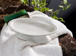 Мыльница WESS Elegance 10х16,6х4,8см, белый G88-40 - фото 128265