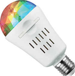 Лампа светодиодная REV DISCO проекционная RGB 4Вт E27 32453 9 - фото 128328