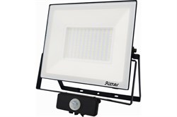 Прожектор светодиодный RITTER PROFI 100Вт 6500К 10000Lm IP65 230В с датчиком движения,черный 53424 6 - фото 128441