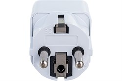 Адаптер DUWI универсальный, на азиатскую вилку 25131 с/з 6A 230В 1300Вт IP20 белый 27405 6 - фото 128537