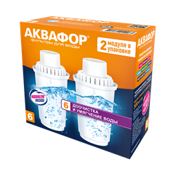 Фильтр АКВАФОР сменный модуль В100-6 комплект - фото 128910