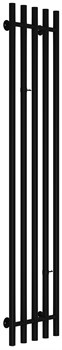 Полотенцесушитель TERMAX ЭЛЕКТРИЧЕСКИЙ I-обр. Вертикаль черный 290х1200 3/4 TEI02912-2 - фото 129055