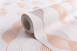 Обои ЛАНИТА ВКV Музыка декор (бежево-оранжевый) ВКV2-1227 0,53*10,05м (1упак-16рул) - фото 129289