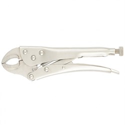 Зажим ручной SPARTA 250мм, полукруглый захват 184305 - фото 129384