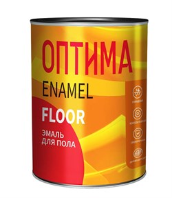 Эмаль ОПТИМА ПФ-266 для пола терракотовая 0,9кг - фото 129455