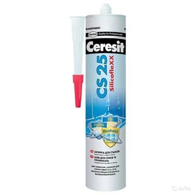Шов CERESIT MicroProtect высокоэлас. силиконовый для стыков и примыканий 280мл Багама(Bahama) CS25 - фото 12971