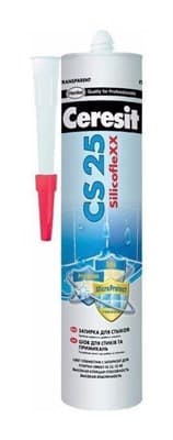 Шов CERESIT MicroProtect высокоэлас. силиконовый для стыков и примыканий 280мл Терра(Terra) CS25 - фото 12972