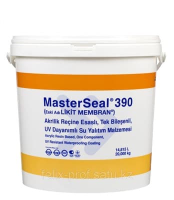 Водоизоляция мат-ал Masterseal 390 (Eikit Membran), 5кг - фото 13009