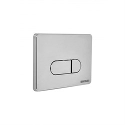 Кнопка BERGES для инсталляции NOVUM D3, хром глянец 40033 - фото 131041