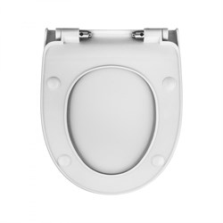 Сиденье BERGES для унитаза Real Slim SO дюропласт, микролифт, быстросъём, металл 010303 - фото 131073