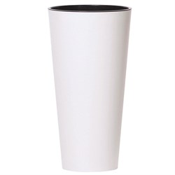 Горшок цветочный TUBUS матовый белый DTUS400-S449 - фото 131189