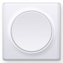 Переключатель ONEKEYELECTRO Florence одинарный, белый 1Е31401300 - фото 131235