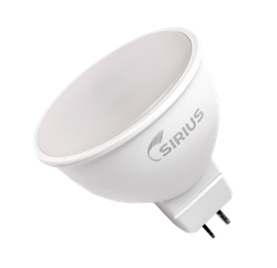 Лампа светодиодная SIRIUS LED MR MR16 GU5.3 9W 4000K 175-265V - фото 131610