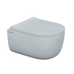 Унитаз BERGES подвестной EGO Rimless 49см, сиденье дюропл.Toma Slim SO микролифт,быстросьем. 82111 - фото 131678