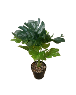 Растение искусственное в горшке 10х8х30см, в ассортименте 317002880 - фото 131693