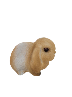 Статуэтка КРОЛИК 16х10х10,5см, в ассортименте 795003270 - фото 131747