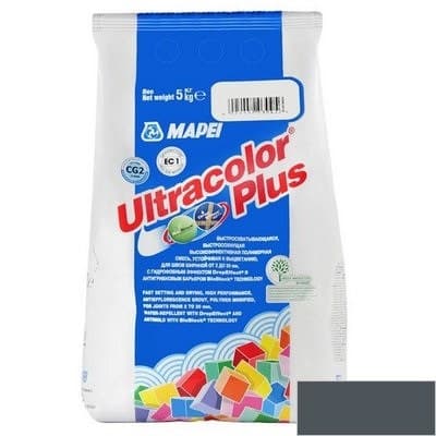 Затирка для швов MAPEI ULTRACOLOR PLUS 114" (2кг) 6011402 - фото 13174