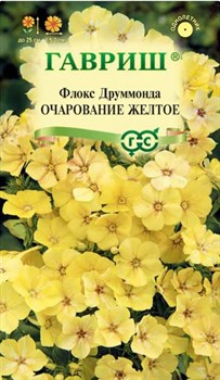 Семена ГАВРИШ Флокс Очарование желтое, Друммонда 0,05г - фото 131867