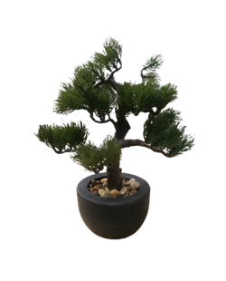 Растение искусственное Бонсай в горшке 31см 317002760 - фото 131901