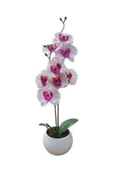 Растение искусственное Орхидея в горшке 8*39см 317353840 - фото 131905