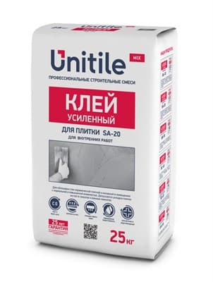 Клей ШАХТИНСКИЕ СМЕСИ для керамичечкой плитки SA-20 25 кг - фото 13242