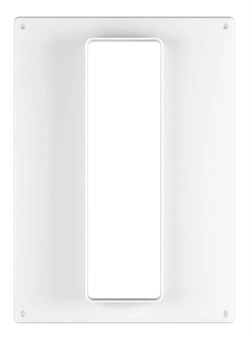 Площадка ЭРА торцевая ПТП фланец 60х204 180х250 пластик 620ПТП - фото 132473