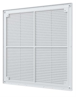 Решетка ЭРА вентиляционная Р разъемная 300х300 пластик 3030Р - фото 132685