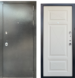 Дверь металлическая Невада софт шампань 860*2050 правая - фото 132841