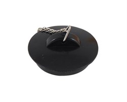 Пробка РЫЖИЙ КОТ для ванной Уточка декоративная 970058 - фото 134740