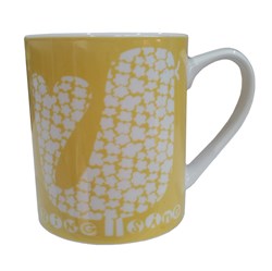 Кружка TORO фарфоровая D8см, H9,6см с рисунком Птицы 590978 - фото 134780