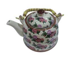 Чайник заварочный ОЛИМПИК фарфор, с нержавеющим ситом для заварки L16,5*H9/16см, ассор.рисунков 7618 - фото 134890