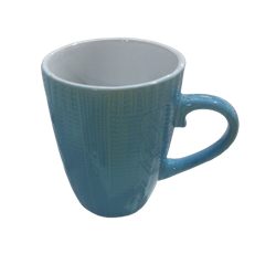 Кружка 8,8*11,2см каменная керамика, ассортимент цветов 232200 - фото 134919