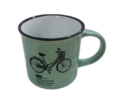 Кружка 7,8*7,3см каменная керамика, ассортимент рисунков 232211 - фото 134929