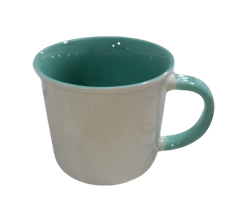 Кружка 8,5*9,5см каменная керамика, ассортимент цветов 232282 - фото 134936