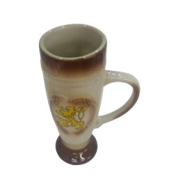 Кружка пивная 500мл керамическая с рис. Герб-Лев 48028/Q1-0012 - фото 134966