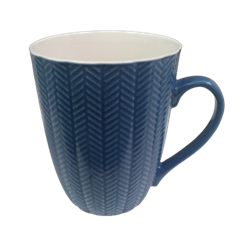 Кружка ОЛИМПИК фарфоровая, ассортимент цветов 8,8*10,8см 210222 - фото 134998