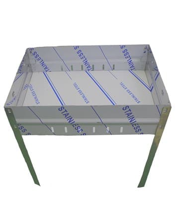 Мангал GREEN WAY нерж+6 шампуров+чехол-сумка+веер 0016МВ-ZDBA - фото 13532