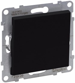 Переключатель LEGRAND SUNO 1-кл 10АХ 250В антрацит 721406 - фото 135648