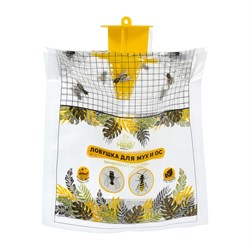 Ловушка HELP для мух и ос 21x21см. 80105 - фото 135726