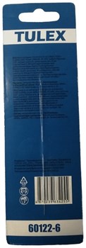 Сверло TULEX по металлу КОБАЛЬТ HSSE-Co(8%), сталь М42, DIN338, 65-HRS, 6мм (1шт/уп) 60122-6 - фото 136617