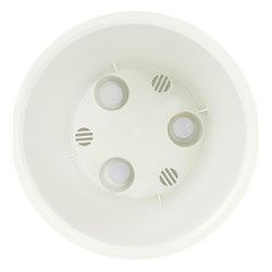 Горшок для цветов InGreen Sand  D320мм, 15,8л c дренажной вставкой белый IG640410048-4 - фото 137696