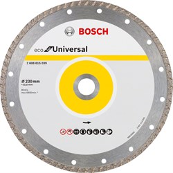 Диск алмазный BOSCH ECO Universal TURBO 230-22,23 - фото 137745