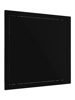 Люк ЭРА ревизионный LN фланец 200x200 нажимной 224х224 пластик L2020N black - фото 137991