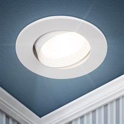Светильник ЭРА встраивамый декоративный KL92 WH MR16/GU5.3 0808 белый Б0054373 - фото 138102