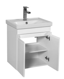 Тумба для ванной комнаты ОМЕГА 50(В) консольная с умывальником - фото 138328