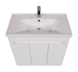 Тумба для ванной комнаты ОМЕГА 80 с умывальником белый - фото 138357