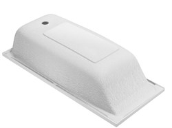 Ванна прямоугольная VIRGO 180x80 без ножек белая 61549 - фото 138409